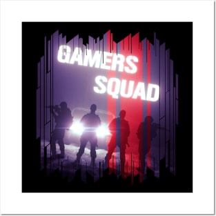 Gamers Squad Posters and Art